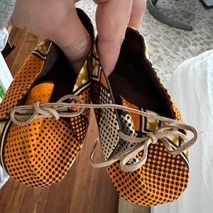 Shoes for infant -Handmade African Print